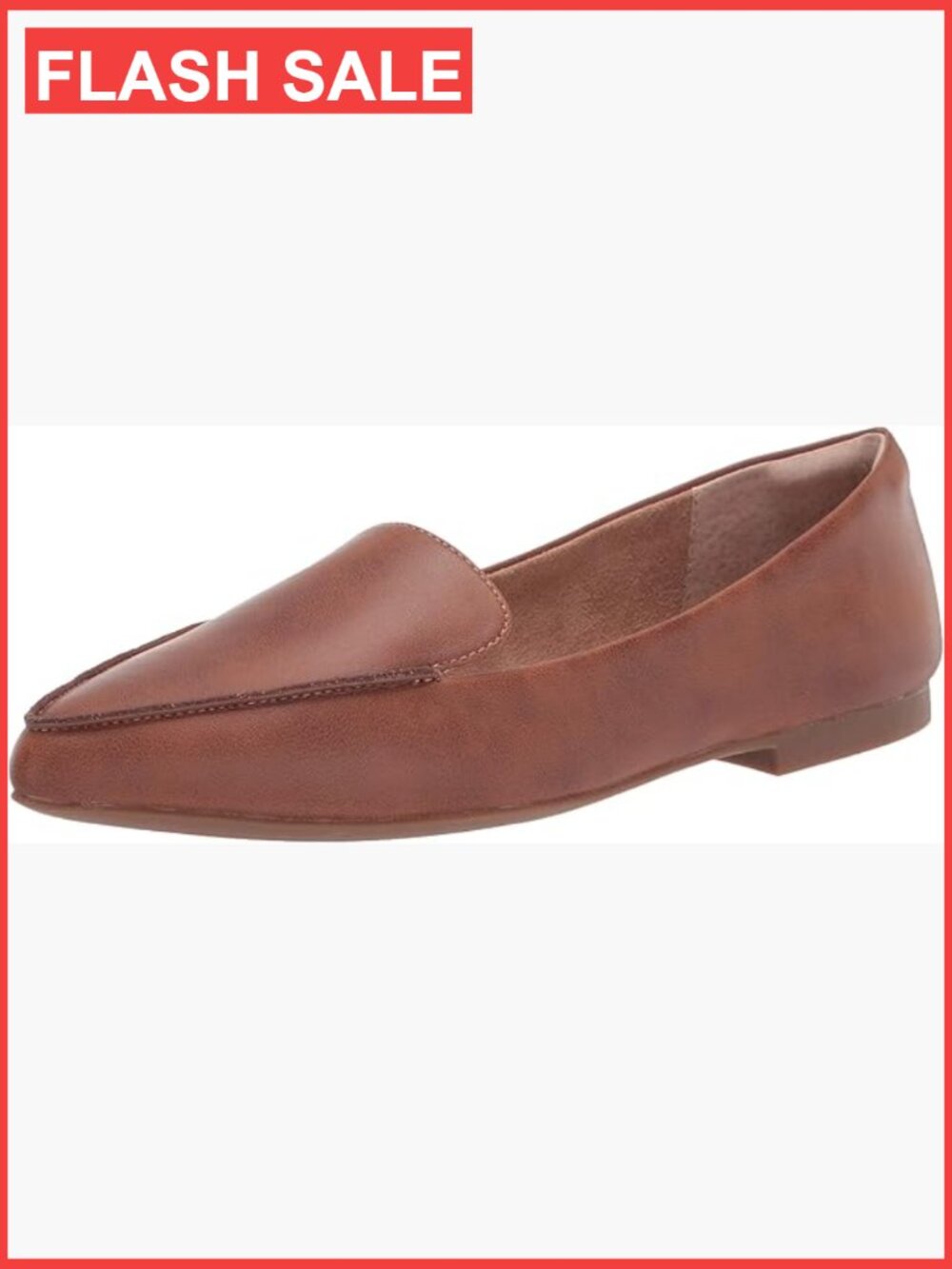Super Soft Unstructured Loafer Flats - Padded Insole, Non-Slip Sole